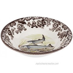 Spode Woodland Ascot- 8 Inch Cereal Bowl- King Salmon Design