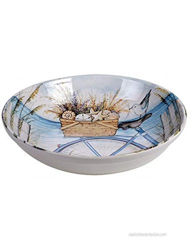 Certified International By the Sea 144 oz. Serving Pasta Bowl Multi Colored