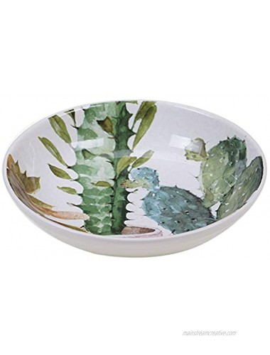 Certified International Cactus Verde Serving Pasta Bowl 13 x 3,One Size Multicolored