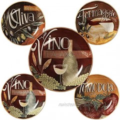 Certified International Leading of Ceramic tablewares. All Items ar Bella Vita 5 Piece Pasta Bowls,