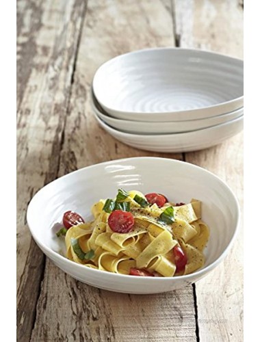 Portmeirion Sophie Conran White Pasta Bowl Set of 4