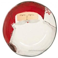 Vietri Old St. Nick Pasta Bowl -Red Hat NEW AND EXCLUSIVE 2019 DESIGN