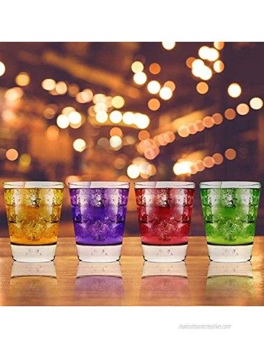 1.5 Ounce Shot Glass Set with Heavy Base 24 Pack Clear Shot Glass