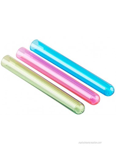 Choice 5 5 8 Neon Plastic Test Tube Shot Assorted Colors 3 4 oz Shooter 100 Pack