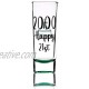 Greenline Goods Shot Glass – 21st Birthday Shot Glass |2000 Happy 21st| 21st Birthday Party Decorations 1 Glass – Funny Colored Shot Glass