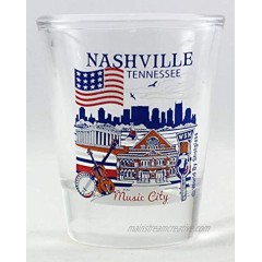 Nashville Tennessee Great American Cities Collection Shot Glass