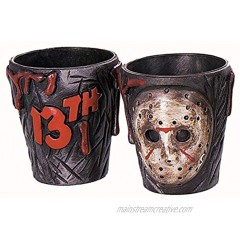 Rubie's Friday The 13th Jason Voorhees Drinking Party Shot Glasses Set of 2