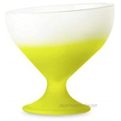Bormioli Rocco Set of 2 Cups in Glass Green 9 Oz Green