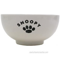 Kanesho Pottery Peanuts Snoopy Simple Face Japanese Rice bowl 604150