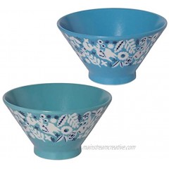 Minorutouki mino ware KUKKA Lightweight Rice Bowls 2 Colors Set φ4.92×H2.68in 6.46oz Made in Japan