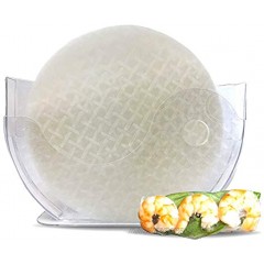 Rice Paper spring roll wrappers water bowl holder summer roll water bowl，Water Bowl for soaking Rice Paper egg rolls making Fresh Spring Rolls Rice Paper Not Included