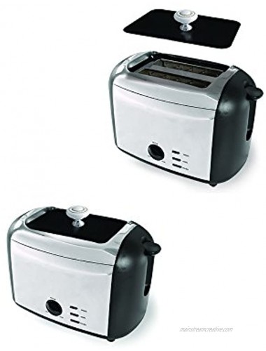 Toaster Tops White and Chrome Knob plate not included
