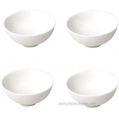 Zodiac Orion Set of 4 Porcelain Rice Bowls | Perfect Size for Pasta or Rice Dishes