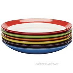 Amethya Premium Ceramic Colorful Meal Stoneware Dinner Plates
