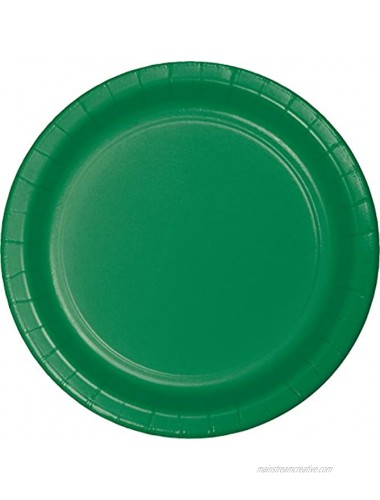 Dinner Plates 9 24 Pkg-Emerald Green