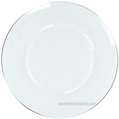 Duralex Lys Clear Dinner Plate 23,5 cm 9 1-4 in Set Of 6