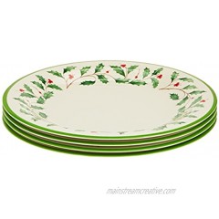 Lenox Holiday 4-Piece Melamine Dinner Plate Set