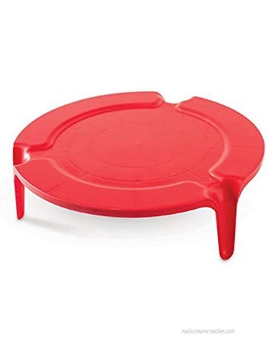 Nordic Ware 2-Tier Plate Stacker One Red