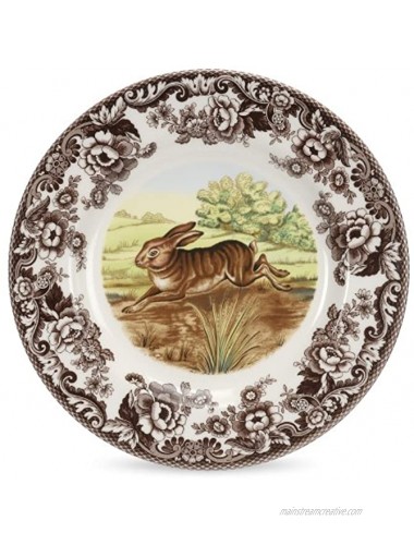 Spode Woodland Rabbit Dinner Plate