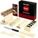 Sushi Making Kit Delamu Magic Sushi Maker for Beginner 13 in 1 DIY Sushi Mold Deluxe Edition with 2x Bamboo Sushi Mats 1x Sushi Knife 8x Sushi Molds 1x Spatula 1x Serving Fork 1x User Guide
