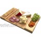 Cheese Board | Charcuterie Board | Wine Board | Organic Bamboo Wood Charcuterie Platter Serving Board Cheese Tray | Perfect for Birthday Housewarming and Wedding Gifts | Cheese Platter