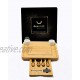 DESSINI Natural Bamboo Cheese Board and Cutlery Set Top Quality Elegant Packaging- Wooden Charcuterie Meat Platter and Serving Tray Perfect for Birthday Mother's Day Father's Day Anniversary