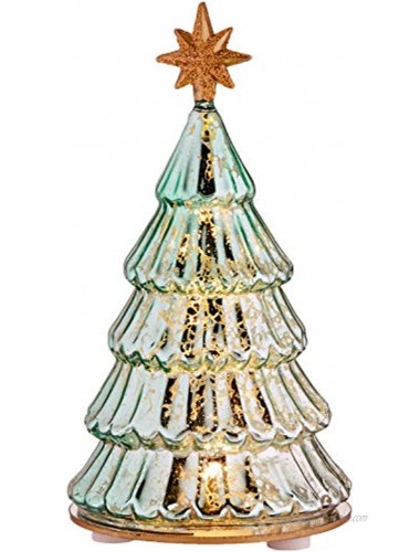 Lenox 883172 Radiant Light Lit Mercury Glass Pine Tree