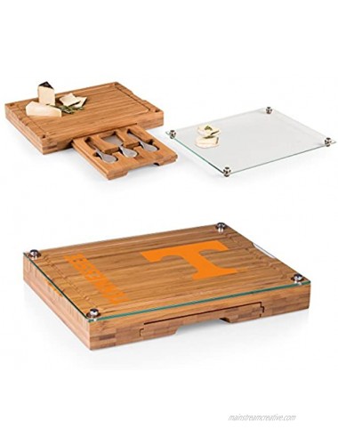 NCAA Tennessee Volunteers Picnic Time Concerto Cheese Board Serving Set 5 Piece