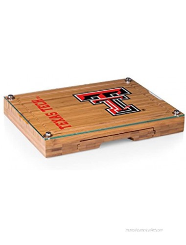 NCAA Texas Tech Red Raiders Picnic Time Concerto Cheese Board Serving Set 5 Piece
