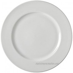 10 Strawberry Street Z-Ware Porcelain 7.5 Salad Dessert Plate Set of 6 White