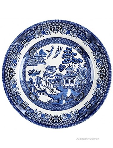 Churchill Blue Willow Plate 8 Set of 6