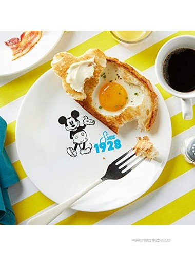 Corelle Disney Mickey Mouse-The True Original 8.5 Salad Lunch Plates 8 Pack Disney Mickey Mouse The True Original
