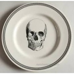 Halloween Lace Skull REPLACEMENT ADD-ON Porcelain Ceramic Salad Plate by Royal Stafford Made in the Heart of The Potteries England 1 Salad Plate