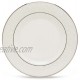 Lenox Opal Innocence Salad Plate white and platinum