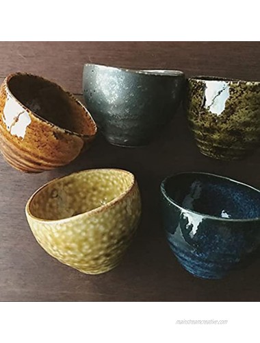 KIKYOUYA Janpanese Appetizer Bowls Set of 5 Made of Porcelain Soil-Durable Small Side Dishes Dinnerware Set for Appetizers Condiments Snacks Dessert