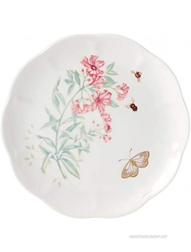 Lenox Butterfly Meadow Gold Swallowtail Accent Plate 0.90 LB Multi