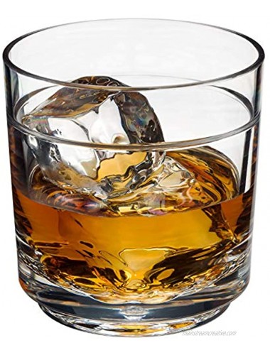 Drinique Elite Rocks Unbreakable Tritan Whiskey Glasses 24 Count Pack of 1 Clear