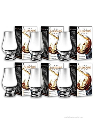Glencairn Crystal Whiskey Glass Set of 6 Clear 6 Pack