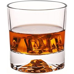 Whiskey Glasses Premium 10 Ounce Scotch Glasses Set of 6  Old Fashioned Whiskey Glasses Style Glassware for Bourbon Rum glasses Bar Tumbler Whiskey Glasses
