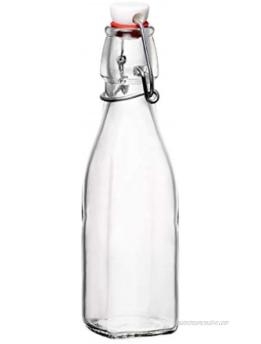 Bormioli Rocco occo Swing Bottle 8.5 oz 1 Count Pack of 1 Clear