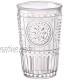 Bormioli Rocco Romantic Water Glass [Set Of 4] | 10.25 oz Premium Glass Set For Refreshments Soda & Beverages | Italian Quality Glassware Perfect For Dinner Parties Bars & Restaurants