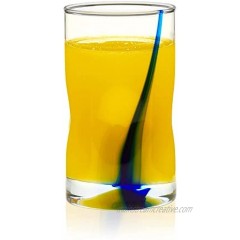Libbey Blue Ribbon Impressions Juice Glasses 10-ounce Set of 8