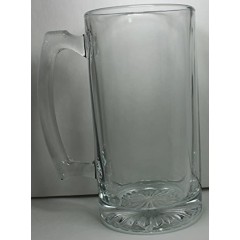 Beer Mug Single Large At 7 inches tall it can contain up to 26.5 ounces