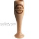 Dugout Mugs: Wined Up Mini Baseball Bat Wine Glass 6 oz. 3x3x10 inches Double Sealed Solid Wood For Hot and Cold Drinks Proudly Made in the USA