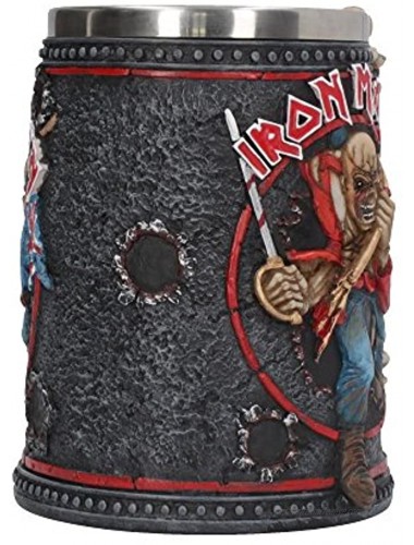 Nemesis Now Iron Maiden Tankard Mug 14cm Black