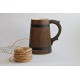 Wooden Beer Mug 0.7 l 23oz natural wood handmade groomsmen gift beer tankard groom gift